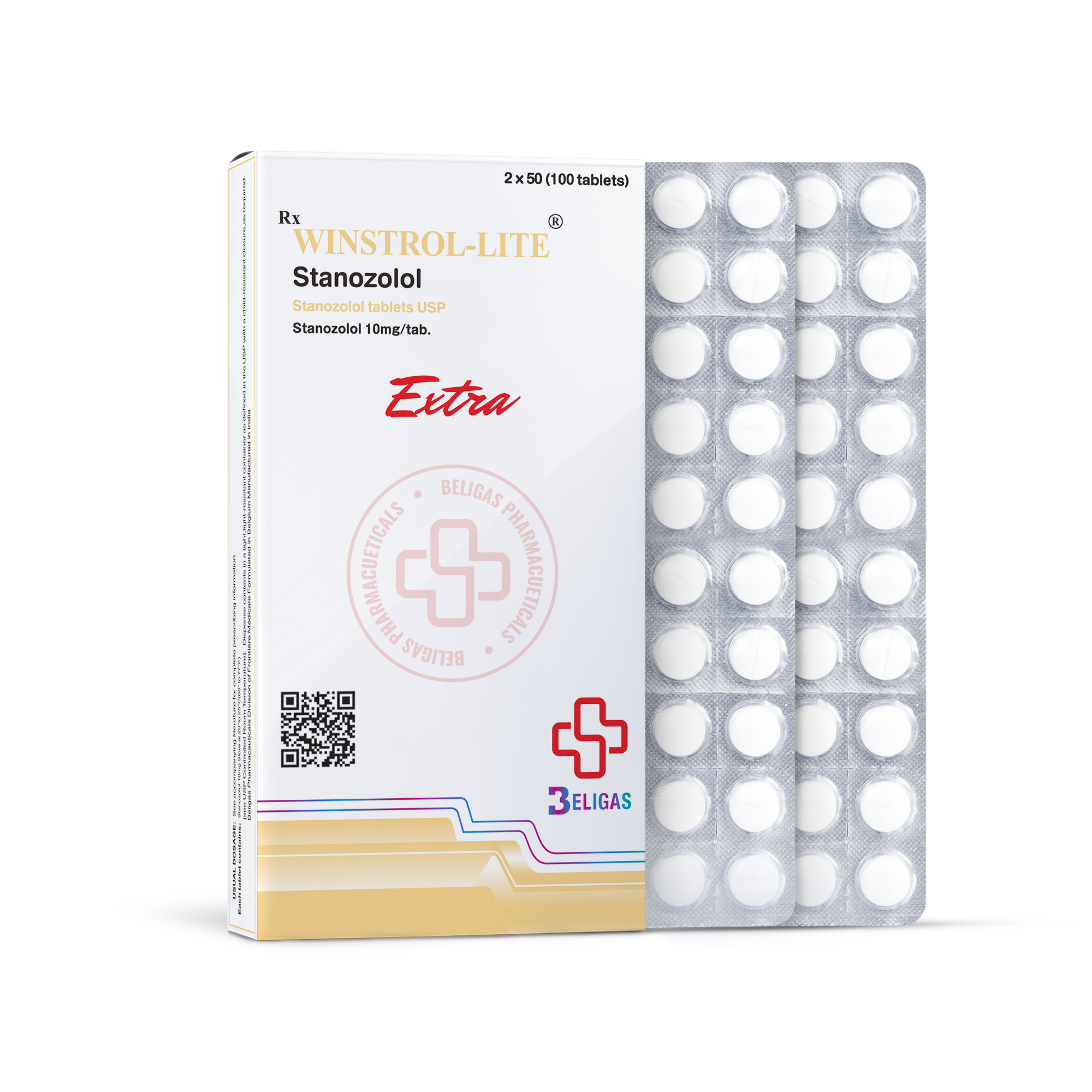 Winstrol – Lite 10mg (100 Tablets)